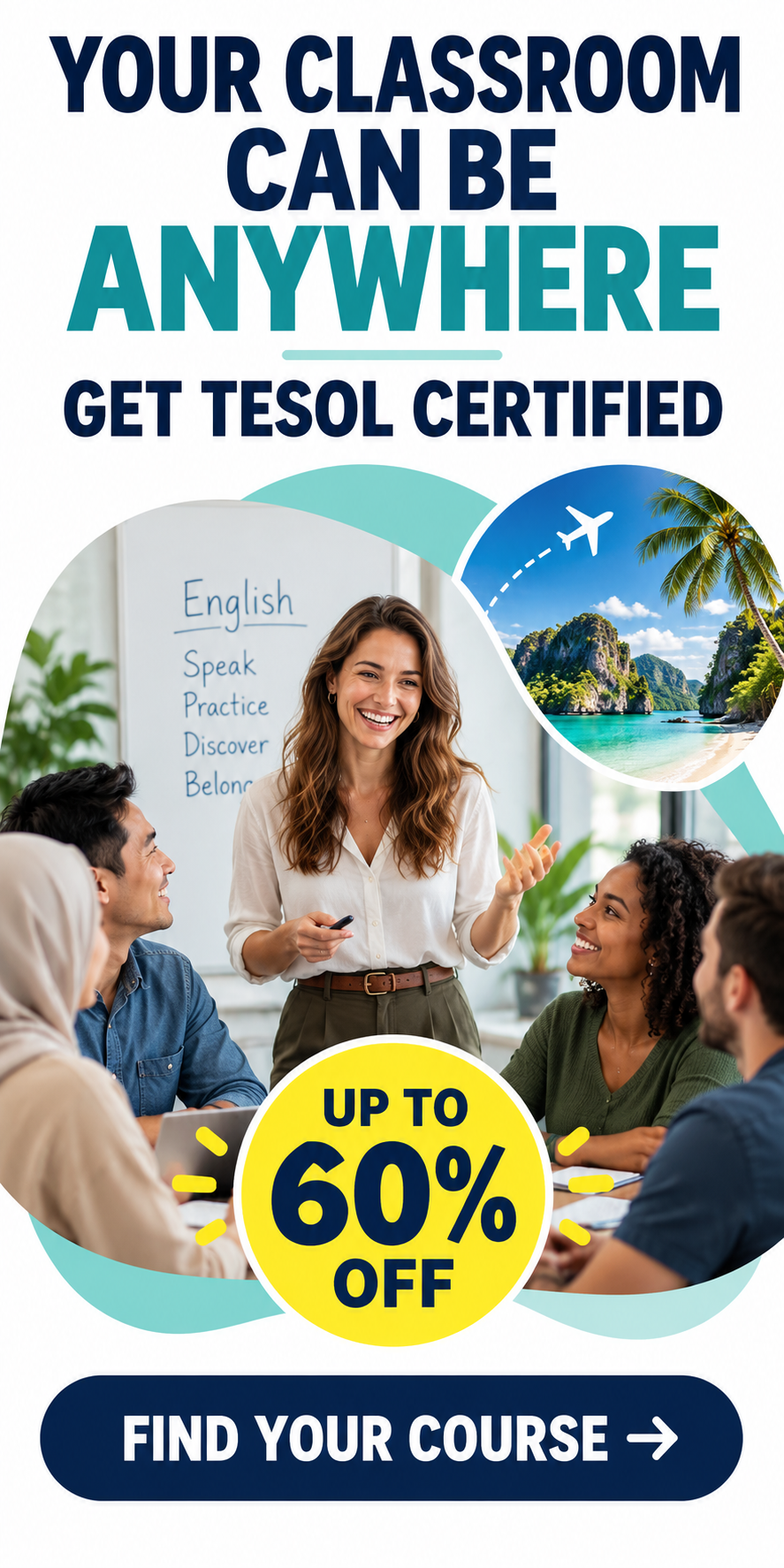 TESOL Certification — Get certified at tesoltraining.net